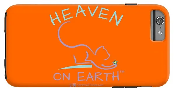 Cat/kitty Heaven On Earth - Phone Case