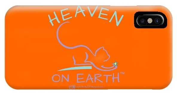 Cat/kitty Heaven On Earth - Phone Case