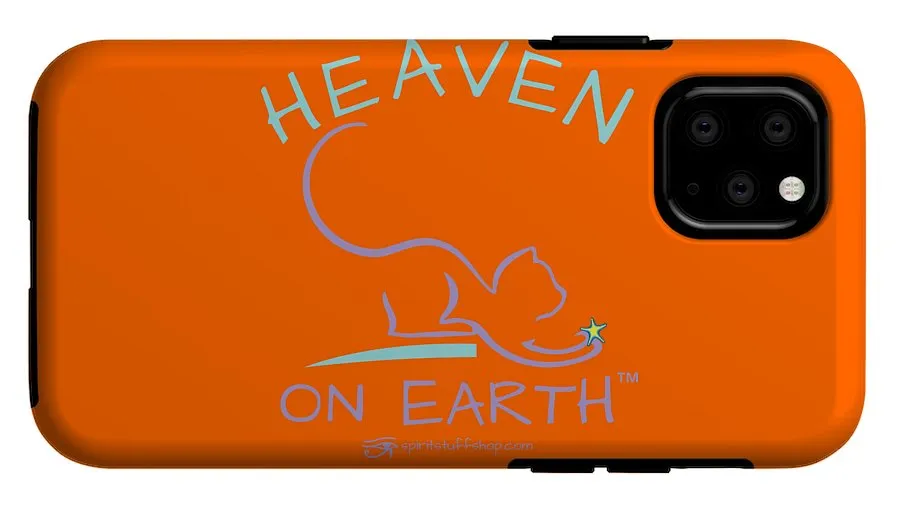 Cat/kitty Heaven On Earth - Phone Case