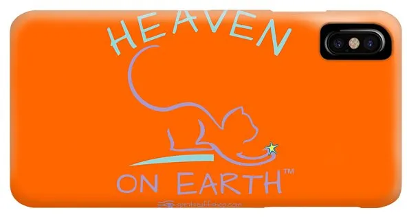 Cat/kitty Heaven On Earth - Phone Case