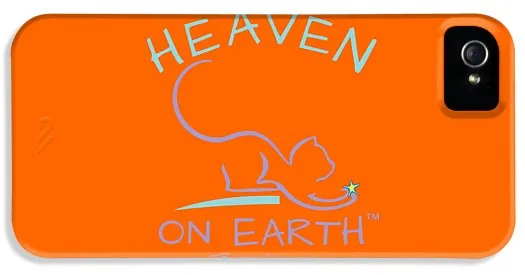 Cat/kitty Heaven On Earth - Phone Case