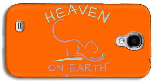 Cat/kitty Heaven On Earth - Phone Case