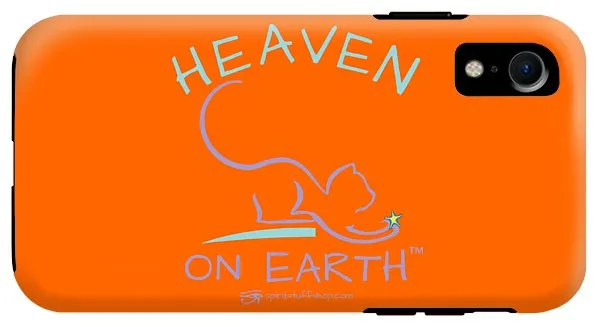 Cat/kitty Heaven On Earth - Phone Case
