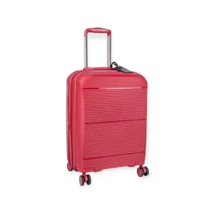Cellini Qwest 4 Wheel  Carry On Trolley Red