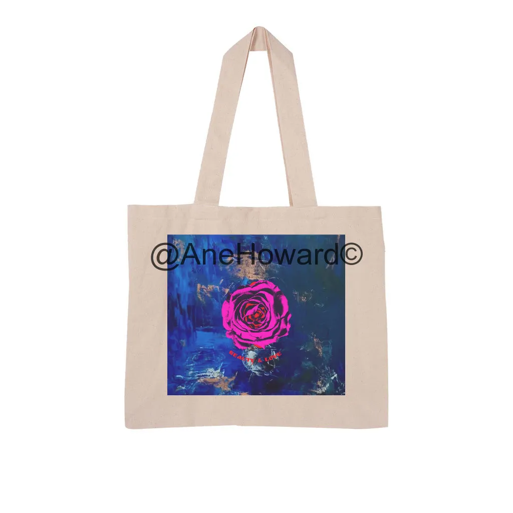 Chakras, Beauty and Love Large Organic Tote Bag