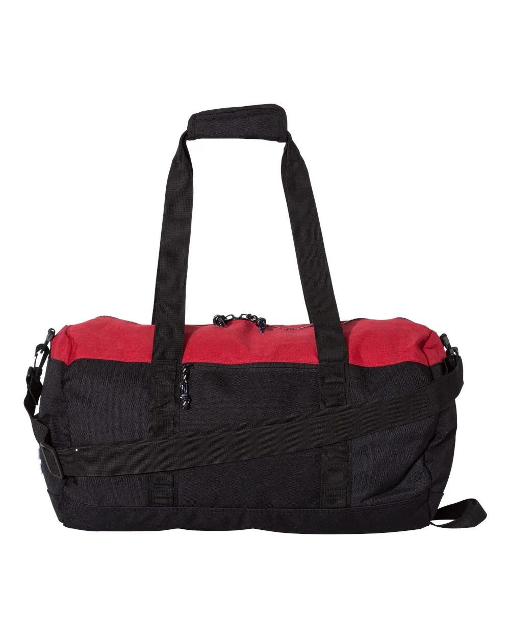 Champion - 34L Barrel Duffel Bag Heather Red Black