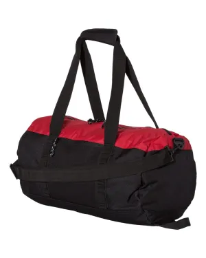 Champion - 34L Barrel Duffel Bag Heather Red Black