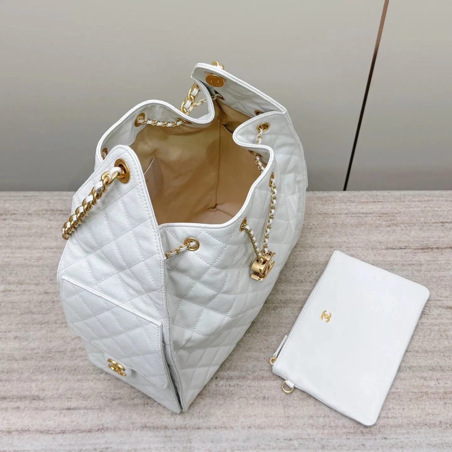 Chanel 25C Large Hobo Travel Bag