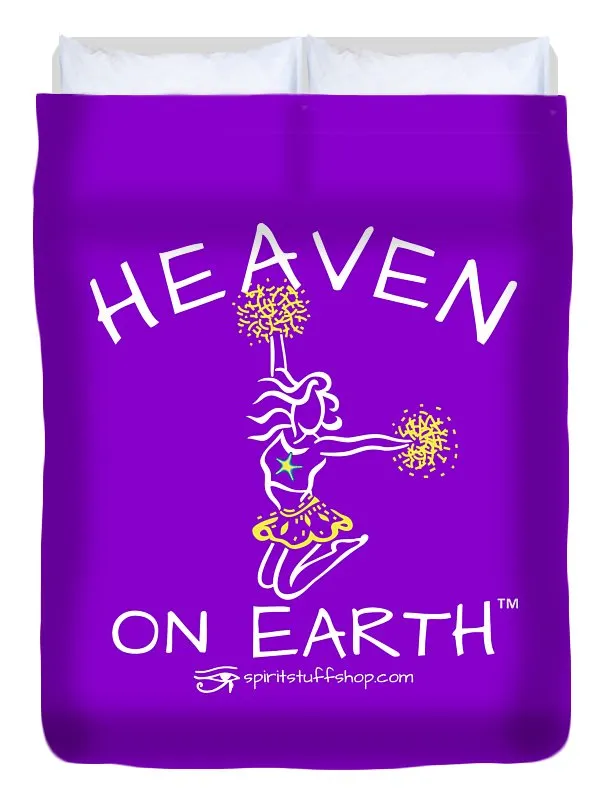 Cheerleading Heaven On Earth - Duvet Cover