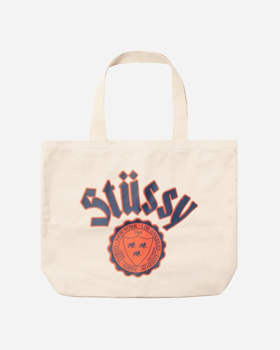 City Seal Canvas Tote Bag - Natural