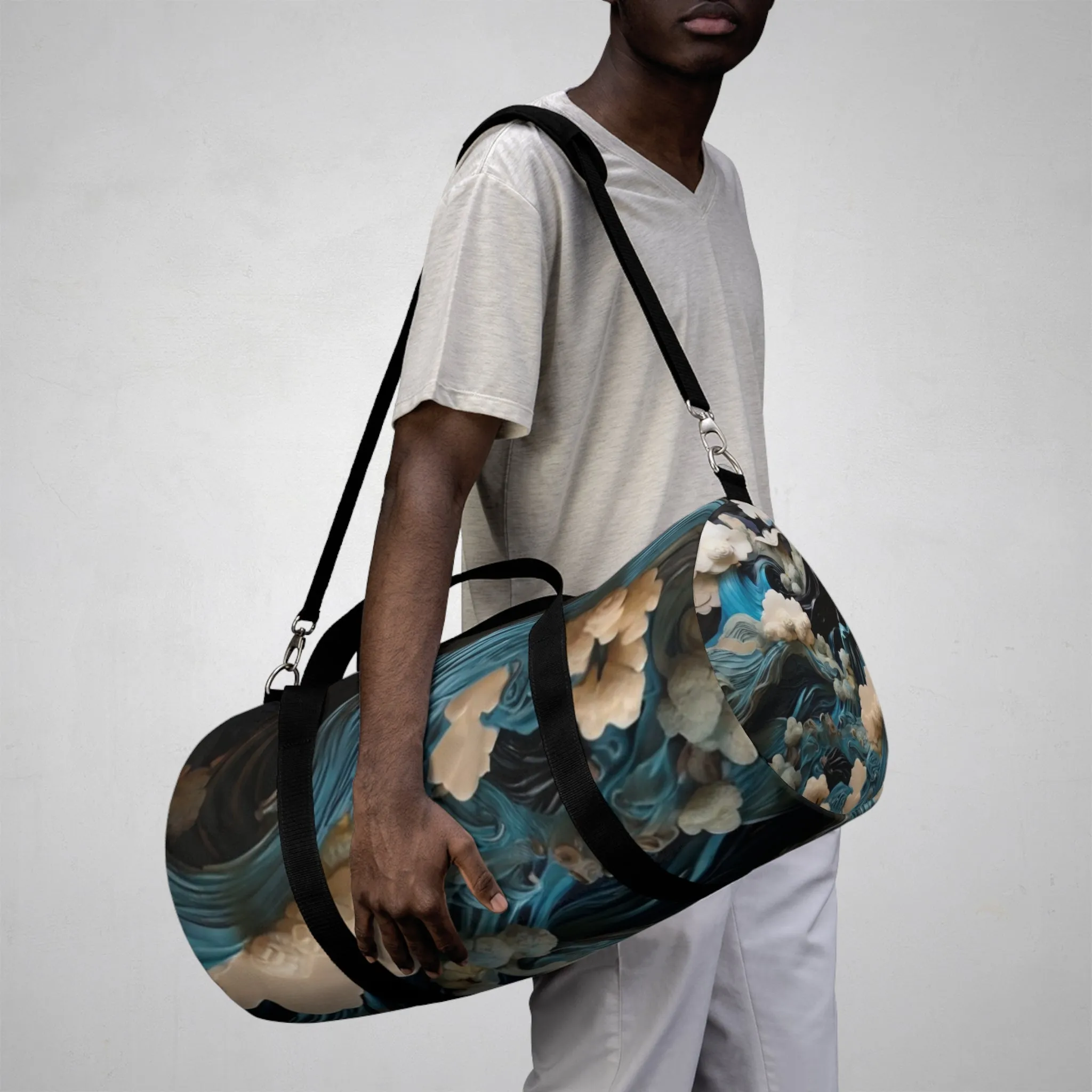 Cloud Pattern Duffle Bag (Version One) - Exclusive at Loot Cascade