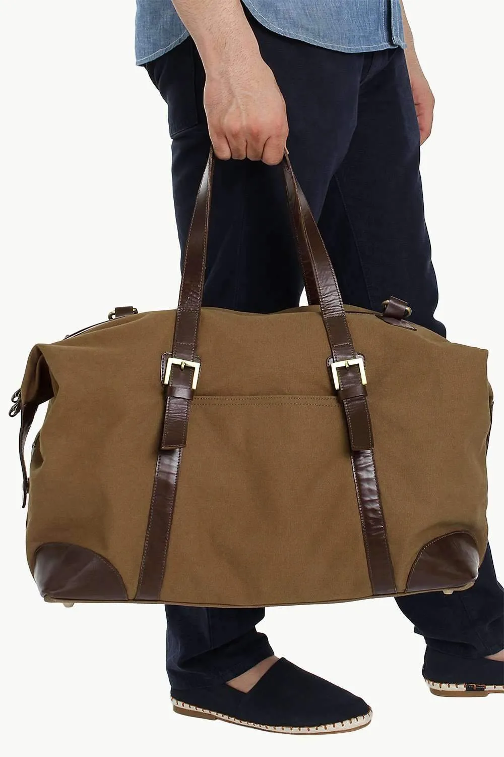 Contemporary Canvas Duffle Bag