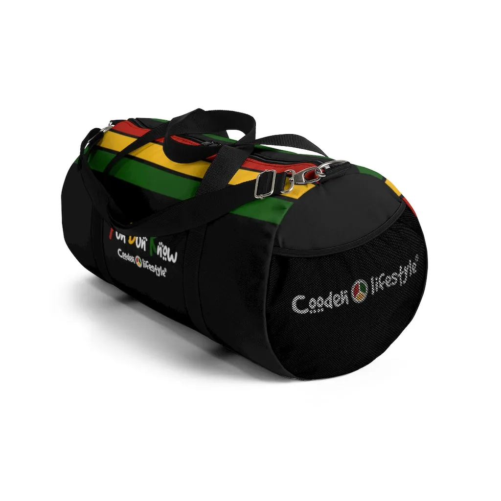 Coodeh Duffel Bag (YuhDunKnow-BLK)