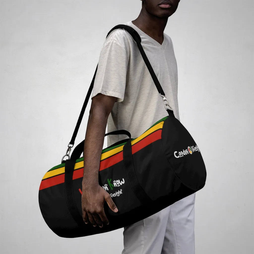 Coodeh Duffel Bag (YuhDunKnow-BLK)