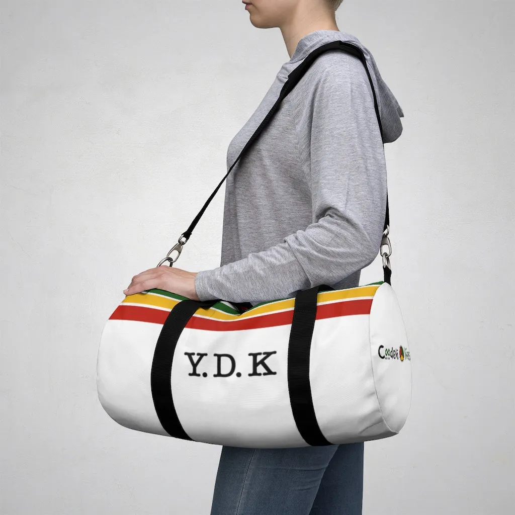 Coodeh Duffel Bag (YuhDunKnow-WHT)