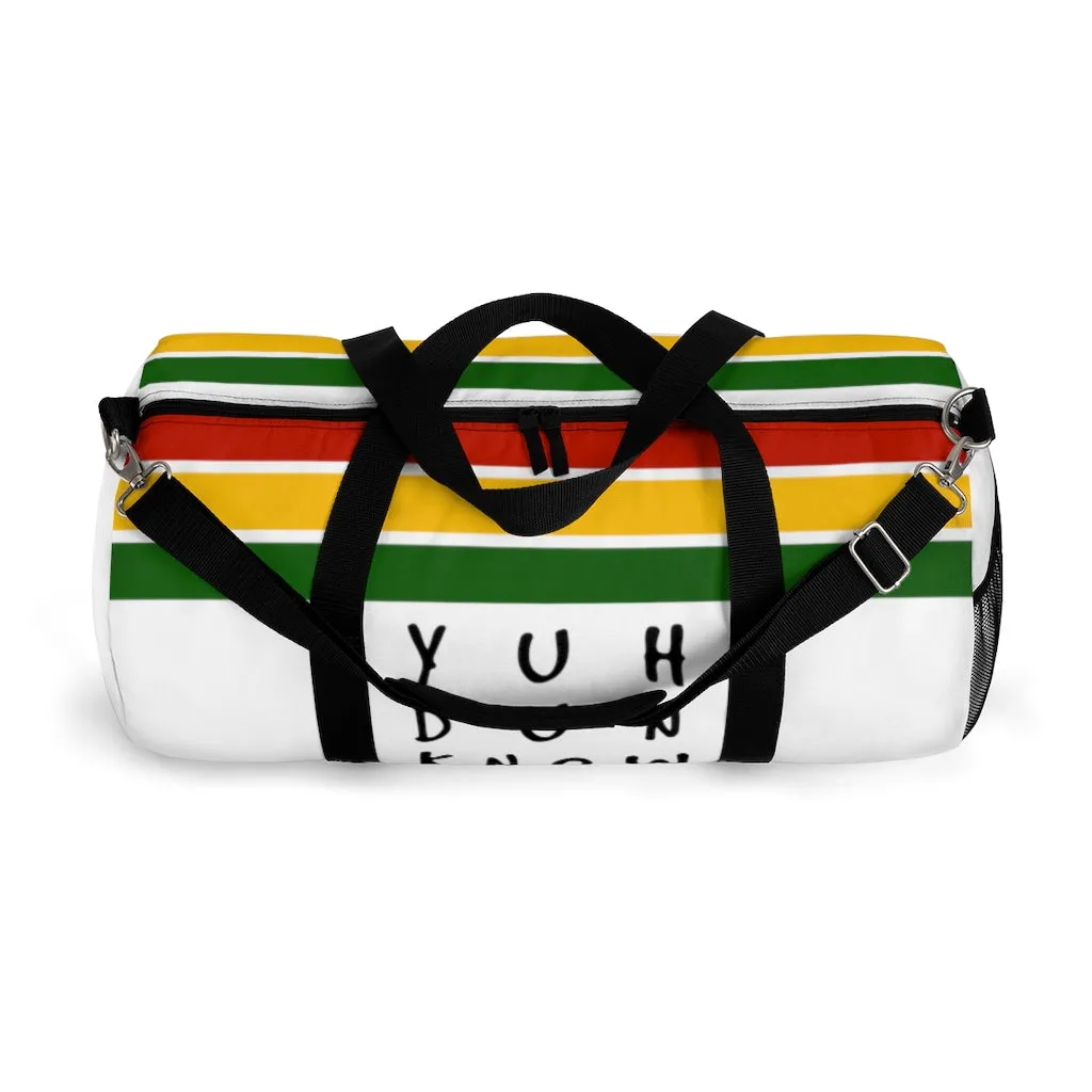 Coodeh Duffel Bag (YuhDunKnow-WHT)
