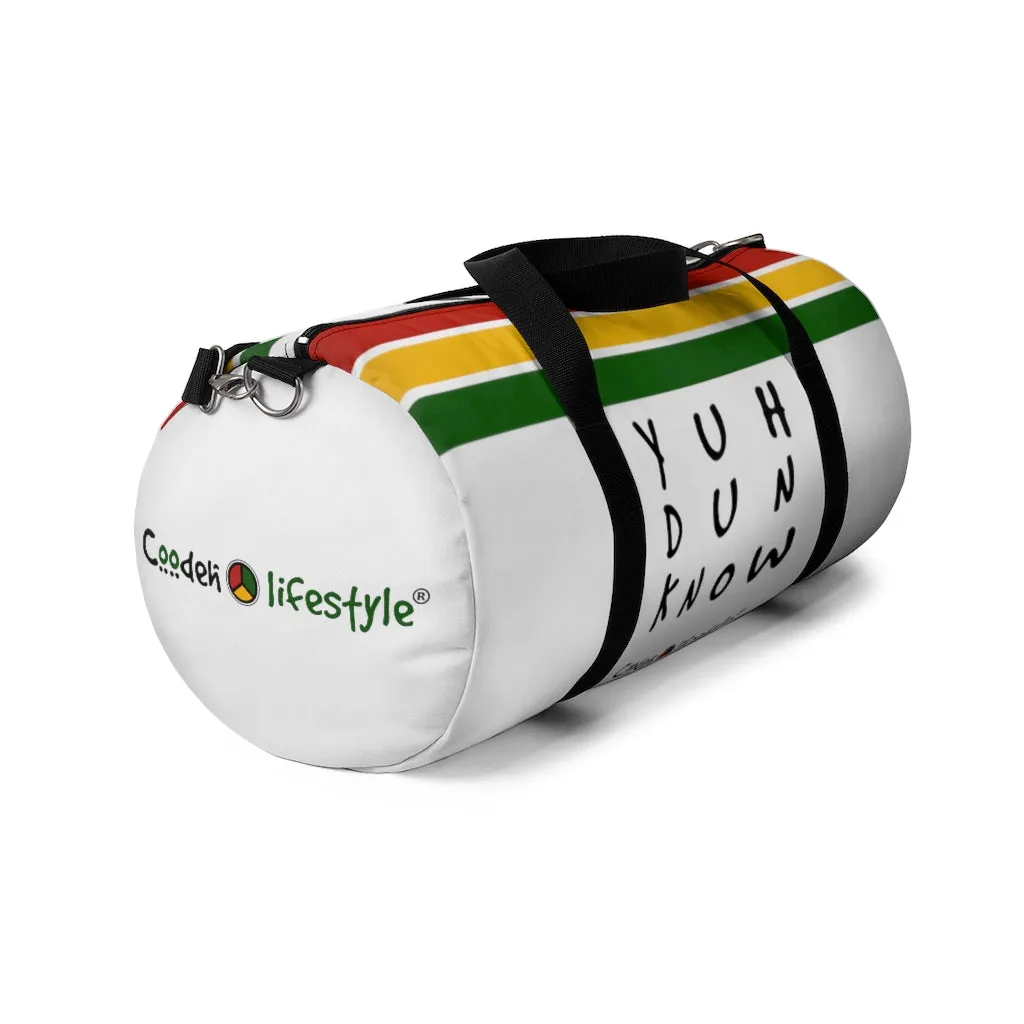 Coodeh Duffel Bag (YuhDunKnow-WHT)