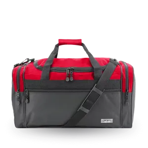 Copper 56L Duffel Bag in Red/Black