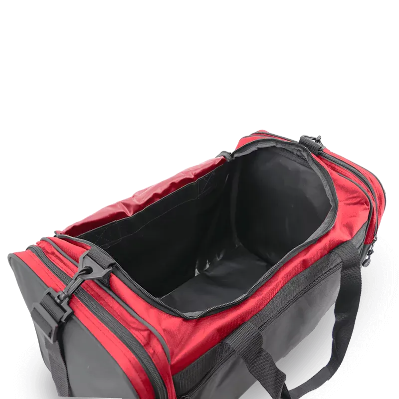 Copper 56L Duffel Bag in Red/Black