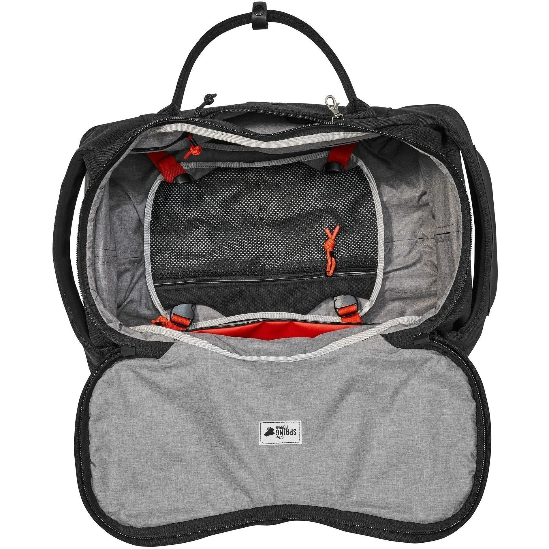 Crumpler The Spring Peeper with Wheels 21" Rolling Duffel Black One Size U1