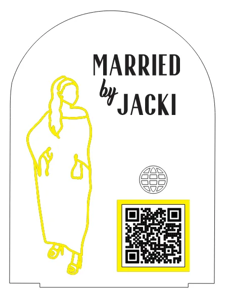 Custom QR Code Social   Logo Sign