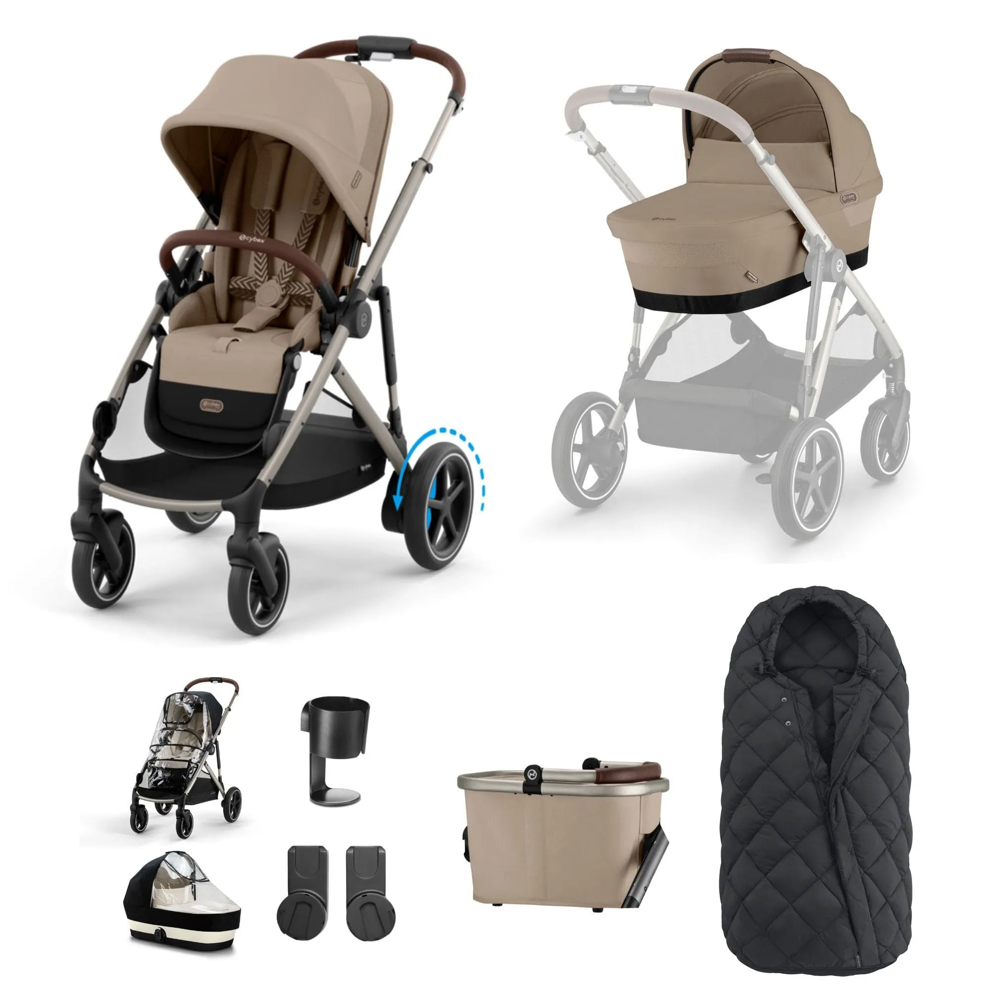 Cybex eGazelle S Essential Kit - Almond Beige