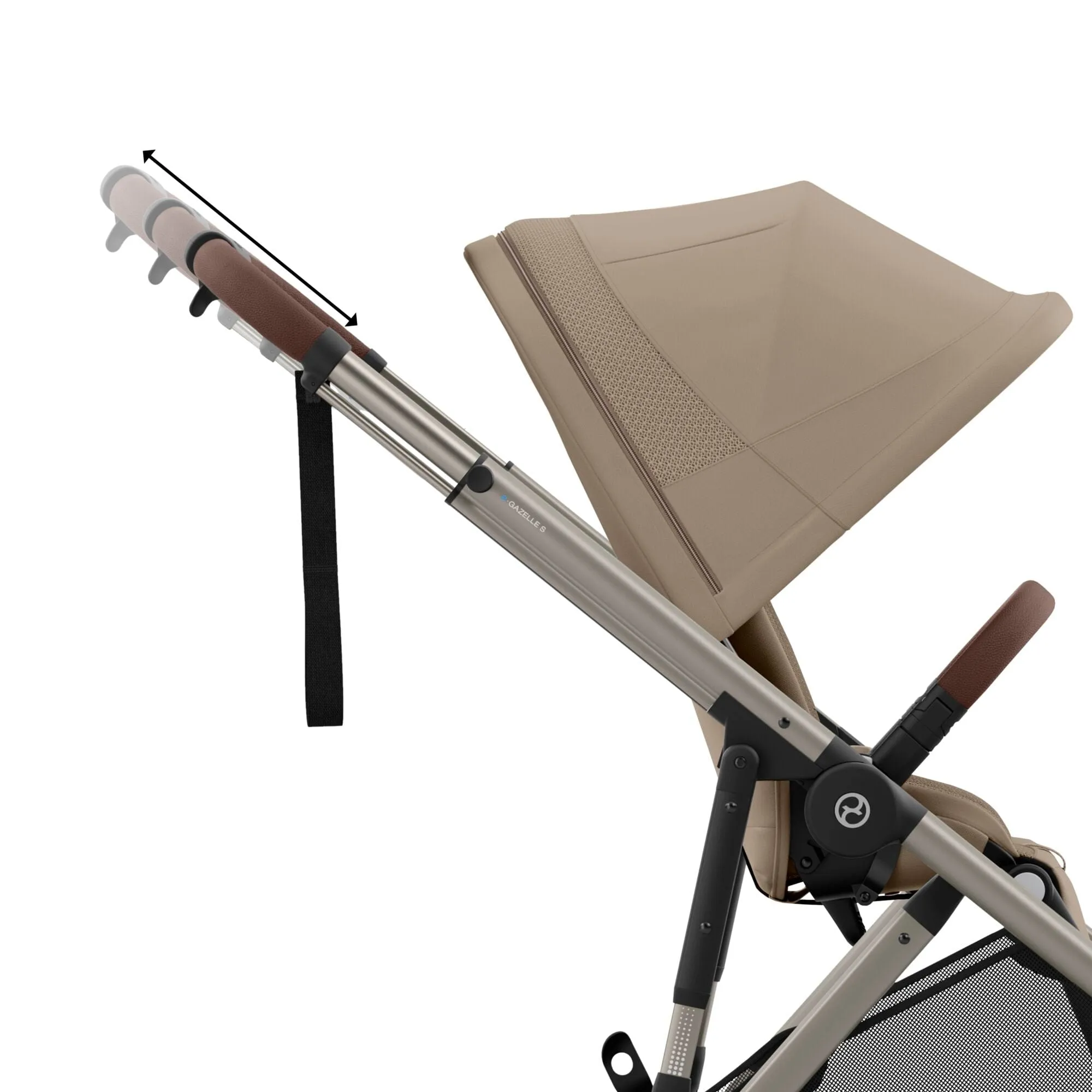 Cybex eGazelle S Pushchair 2024 - Almond Beige