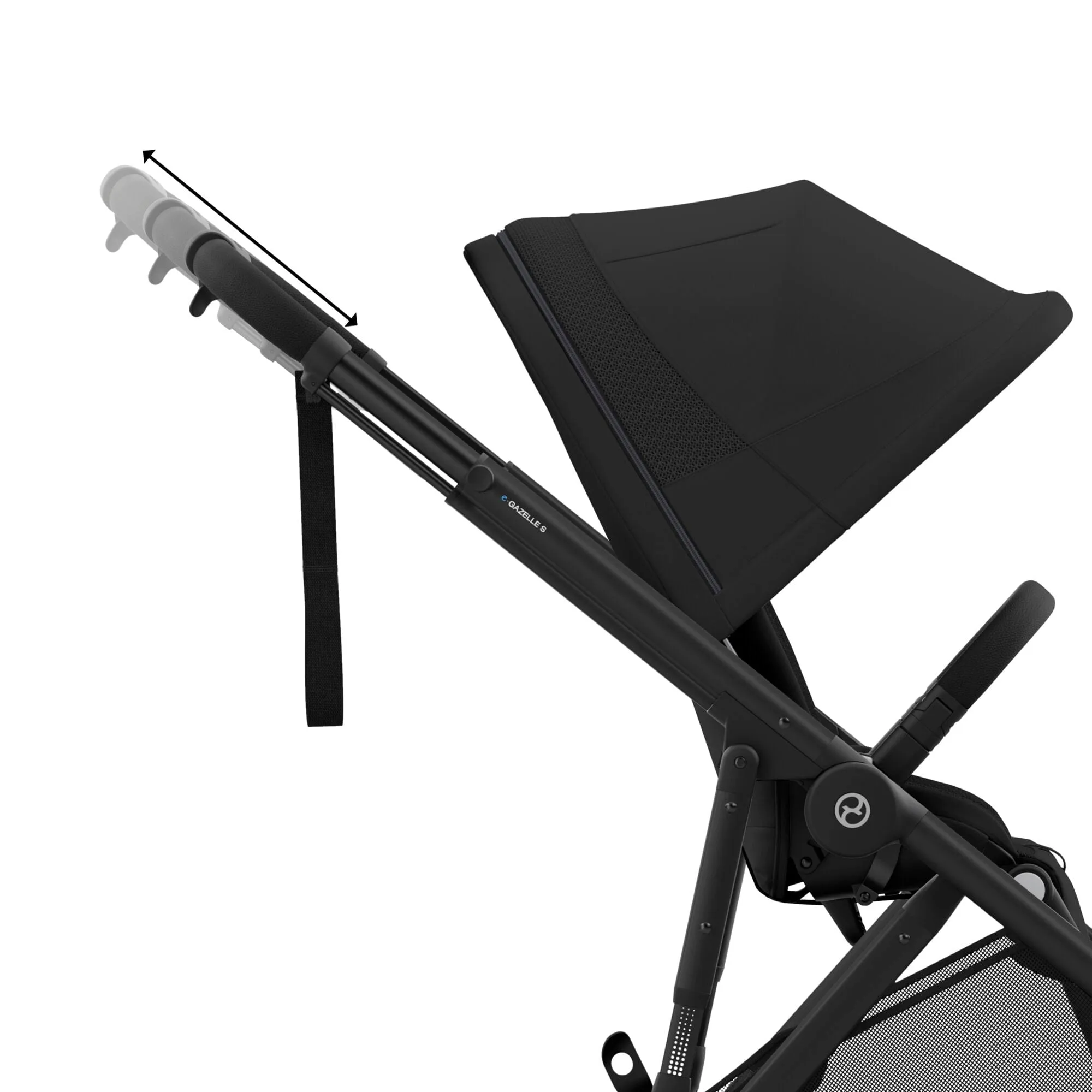 Cybex eGazelle S Pushchair 2024 - Moon Black