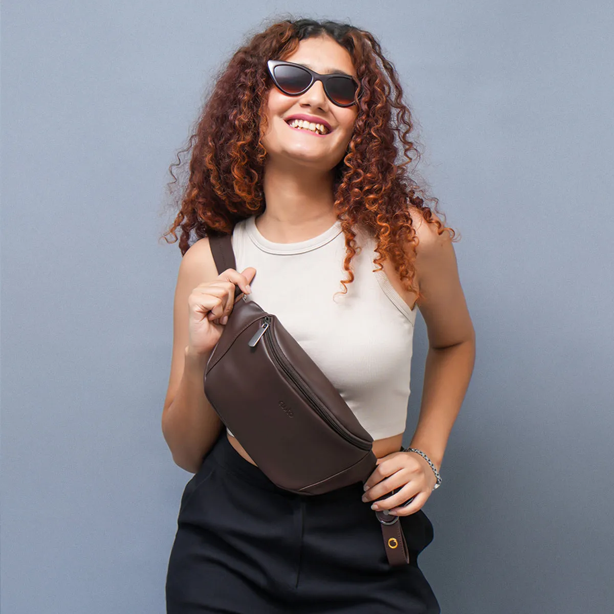 Dash Crossbody - Deep Brown