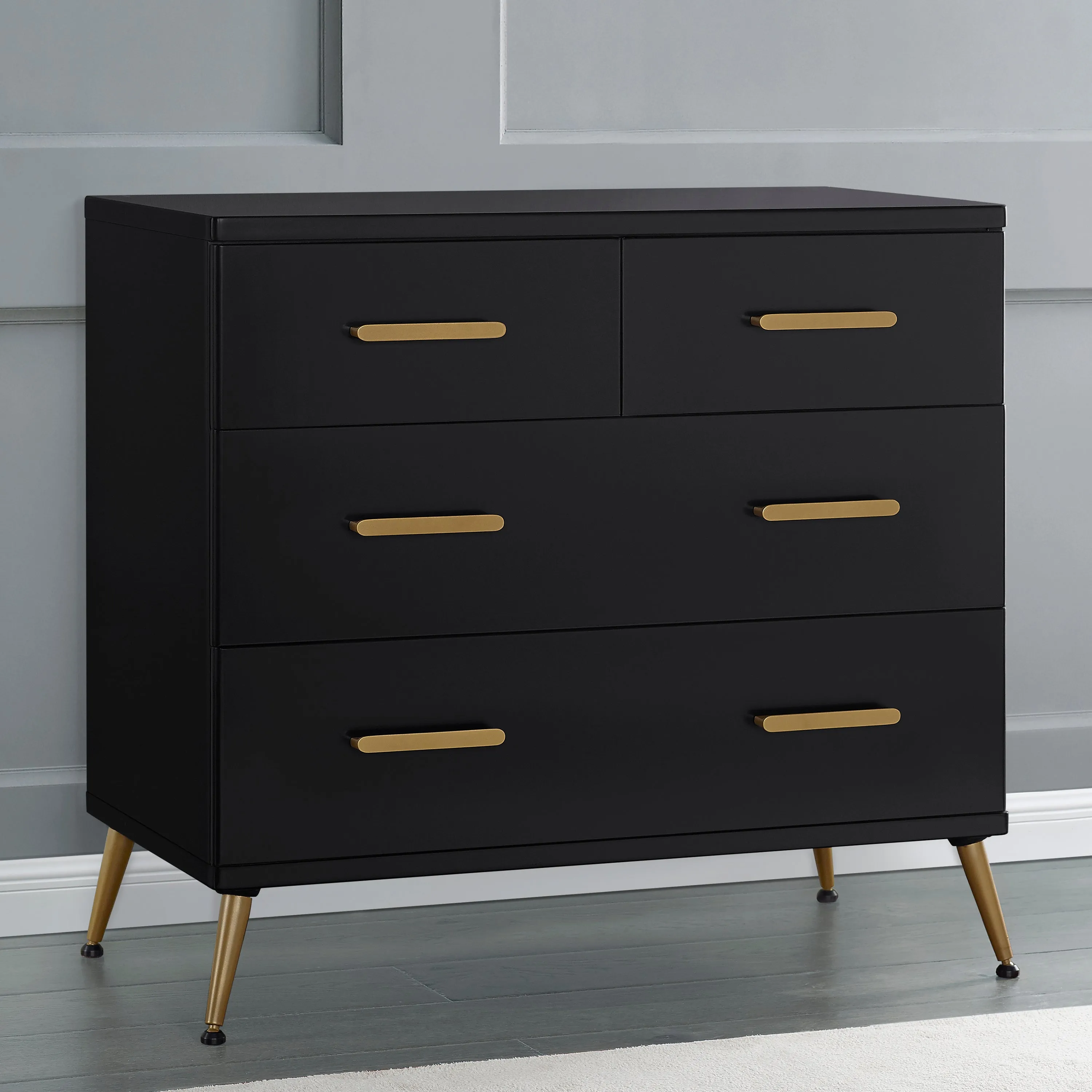 Delta Children Sloane 4-Drawer Dresser with Changing Top