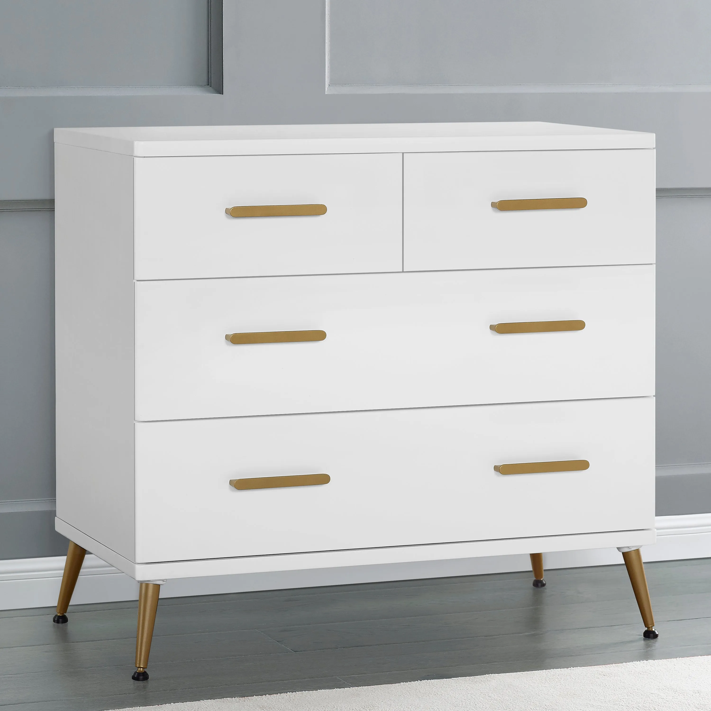Delta Children Sloane 4-Drawer Dresser with Changing Top