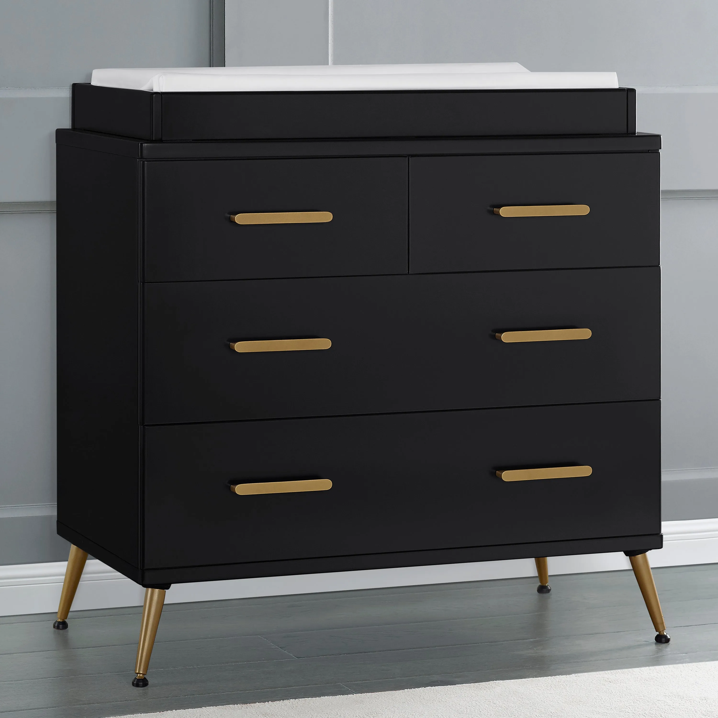 Delta Children Sloane 4-Drawer Dresser with Changing Top