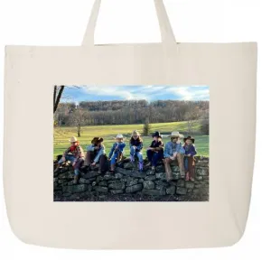 Design Your Own Custom Printed Large Canvas Tote Bag