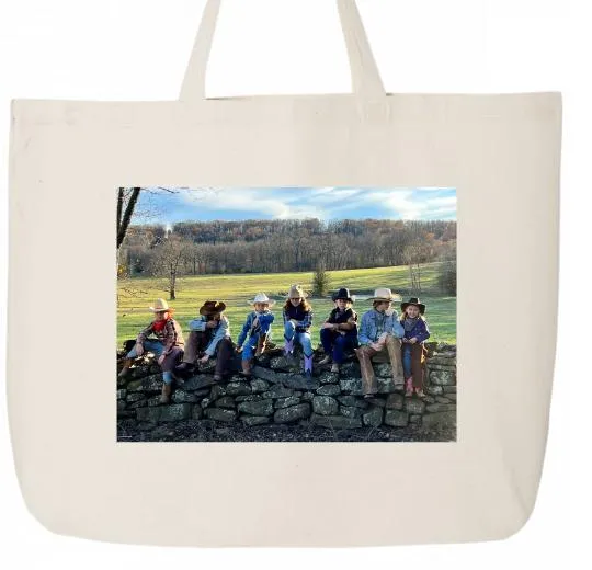 Design Your Own Custom Printed Large Canvas Tote Bag