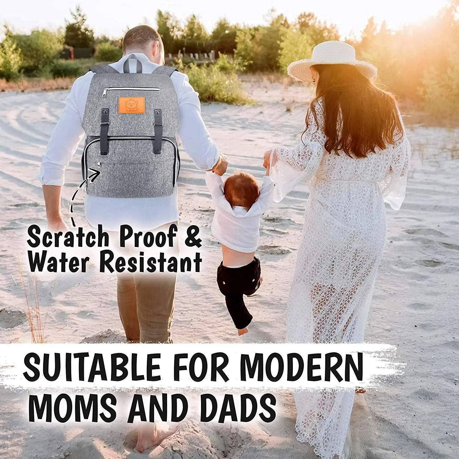 Diaper Bag Backpack Personalized - Free Shipping