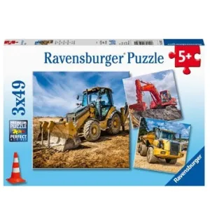 Digger at Work! 3x49pc