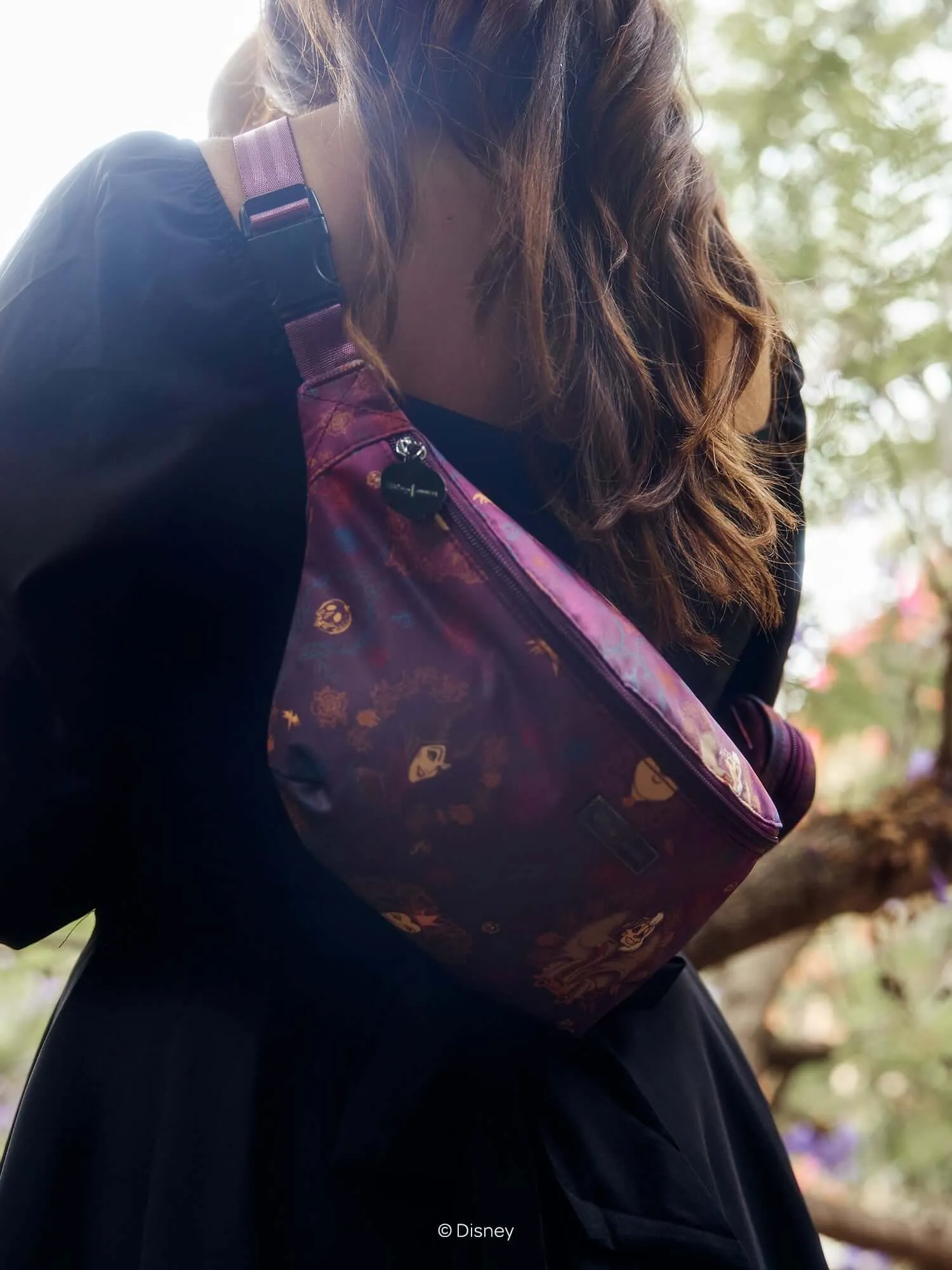 Disney Villains Park Pack Crossbody Bag | Dark Purple