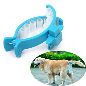 Dog Tail Poop Clip Bags with Tail Clip