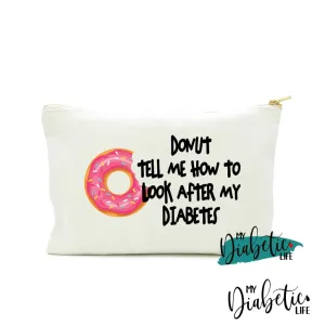 Donut tell me how to look after my diabetes - Carry all storage bag