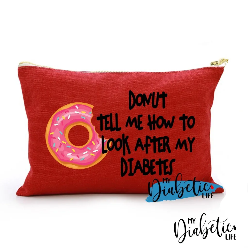 Donut tell me how to look after my diabetes - Carry all storage bag