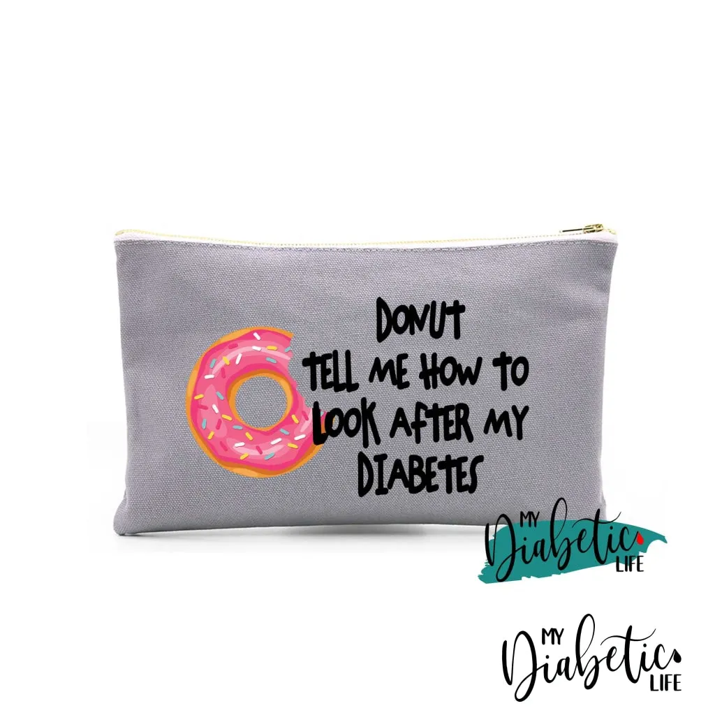 Donut tell me how to look after my diabetes - Carry all storage bag