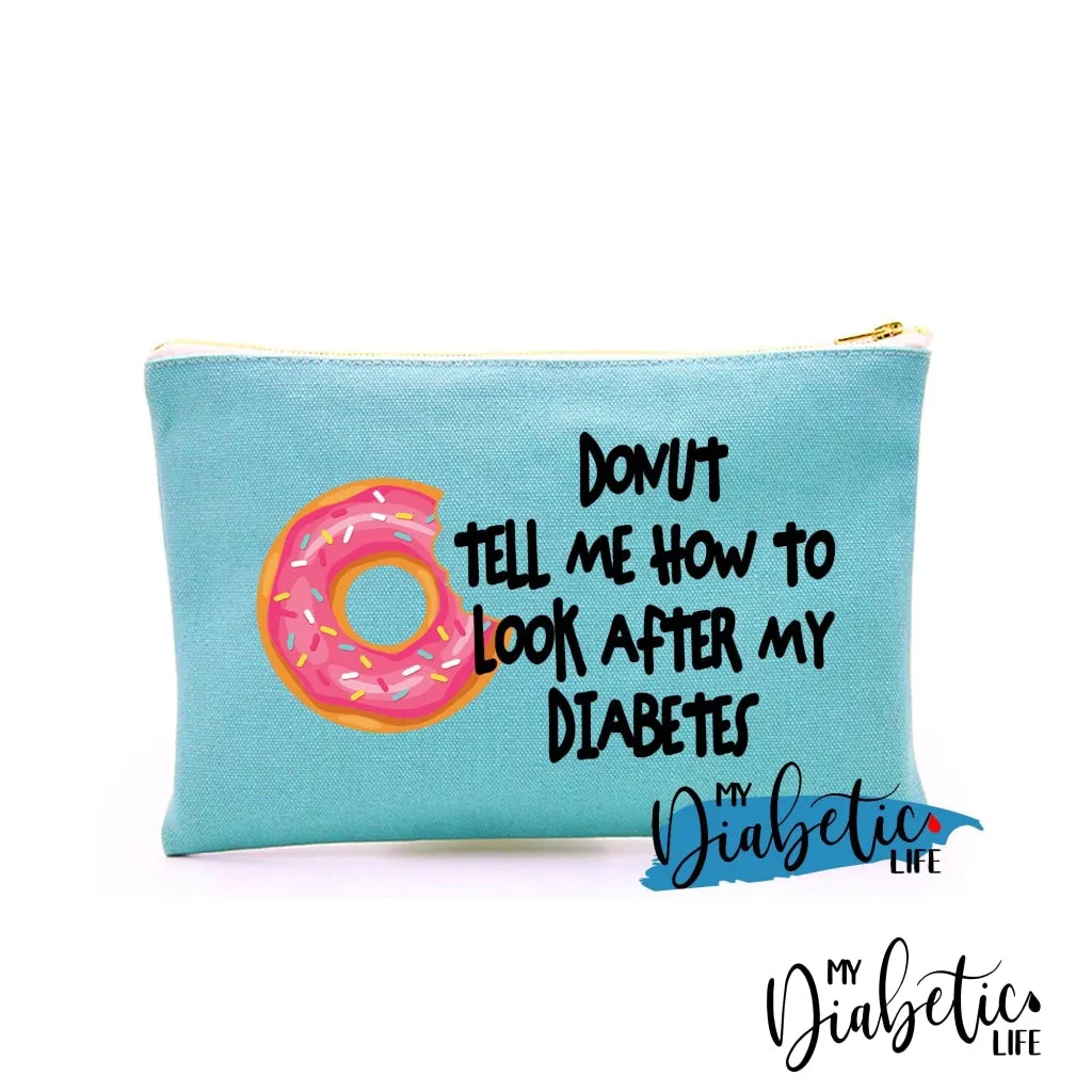 Donut tell me how to look after my diabetes - Carry all storage bag