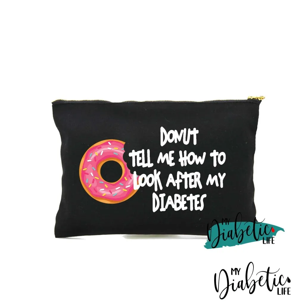 Donut tell me how to look after my diabetes - Carry all storage bag