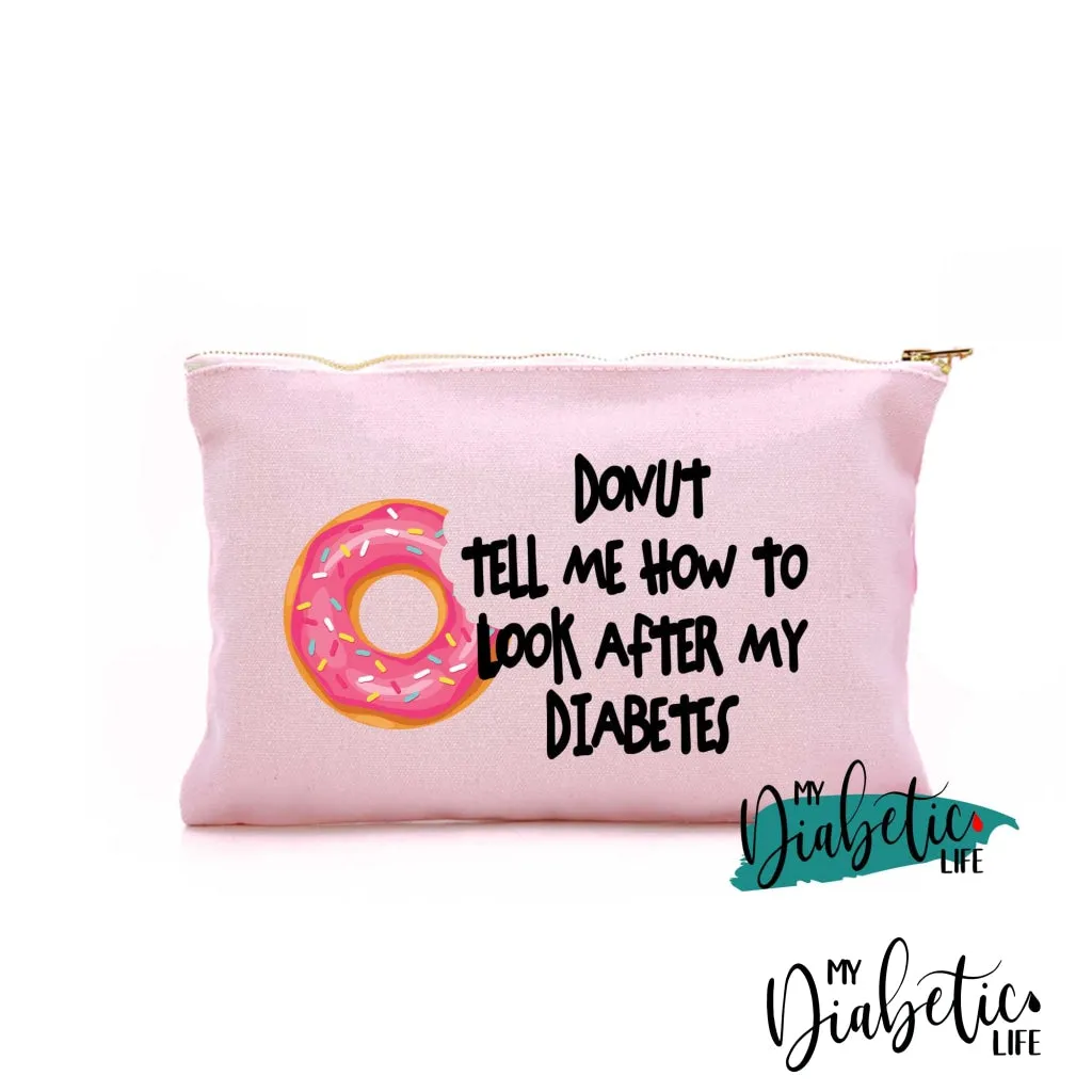 Donut tell me how to look after my diabetes - Carry all storage bag