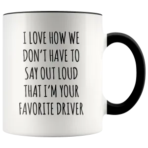 Driver Gift for Driver Mug Funny Sarcastic Coffee Cup Gifts for Drivers Birthday Present Christmas Gift