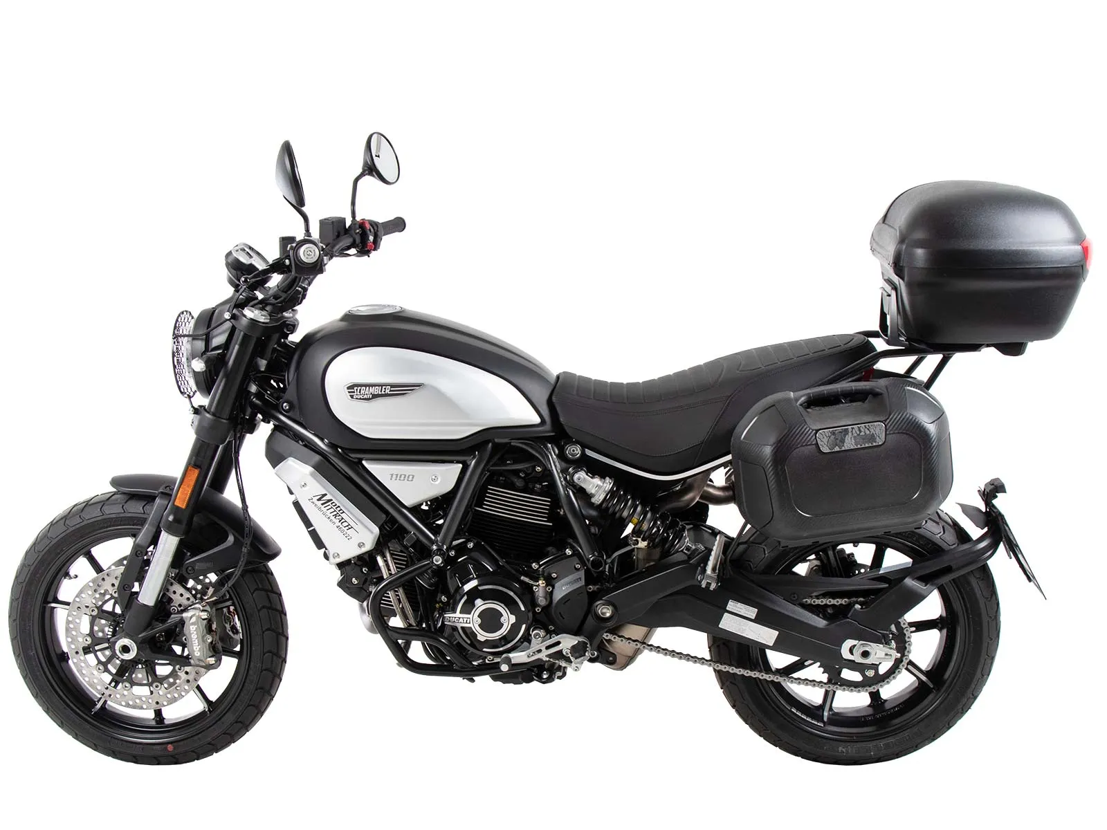 Ducati Scrambler 1100 Dark Pro Sidecases Carrier - C-Bow