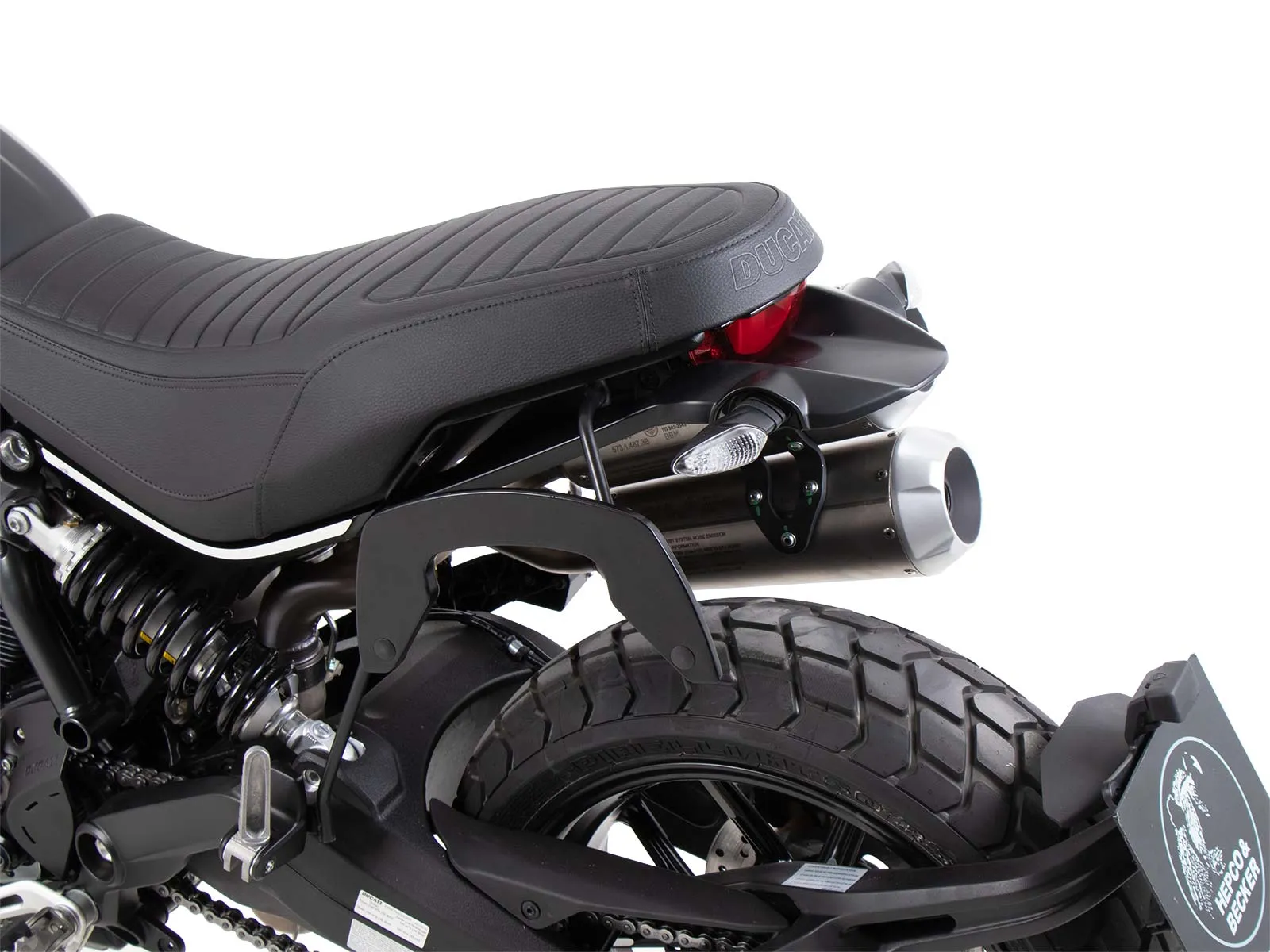 Ducati Scrambler 1100 Dark Pro Sidecases Carrier - C-Bow