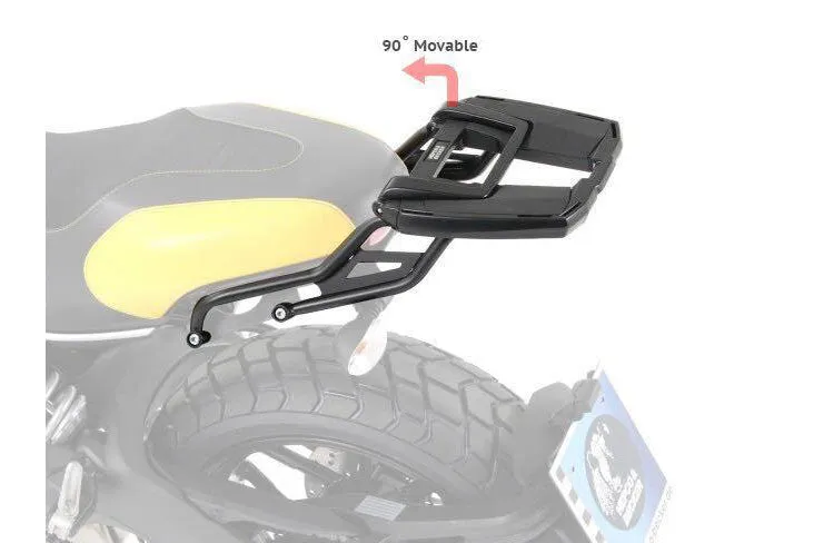 Ducati Scrambler Topcase carrier - Movable Hinge (Easy Rack)