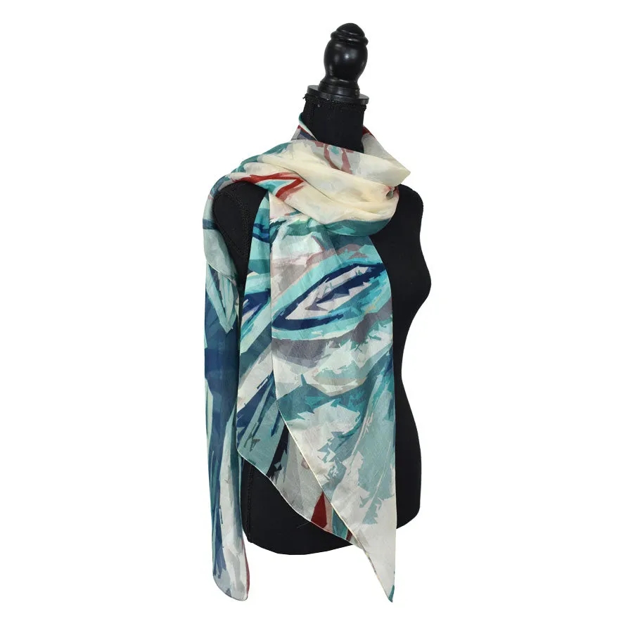 Dupatta Designs Shelby Starburst Silk Scarf