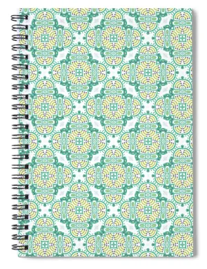 Eastern Green 1 - Spiral Notebook